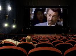 watching movies